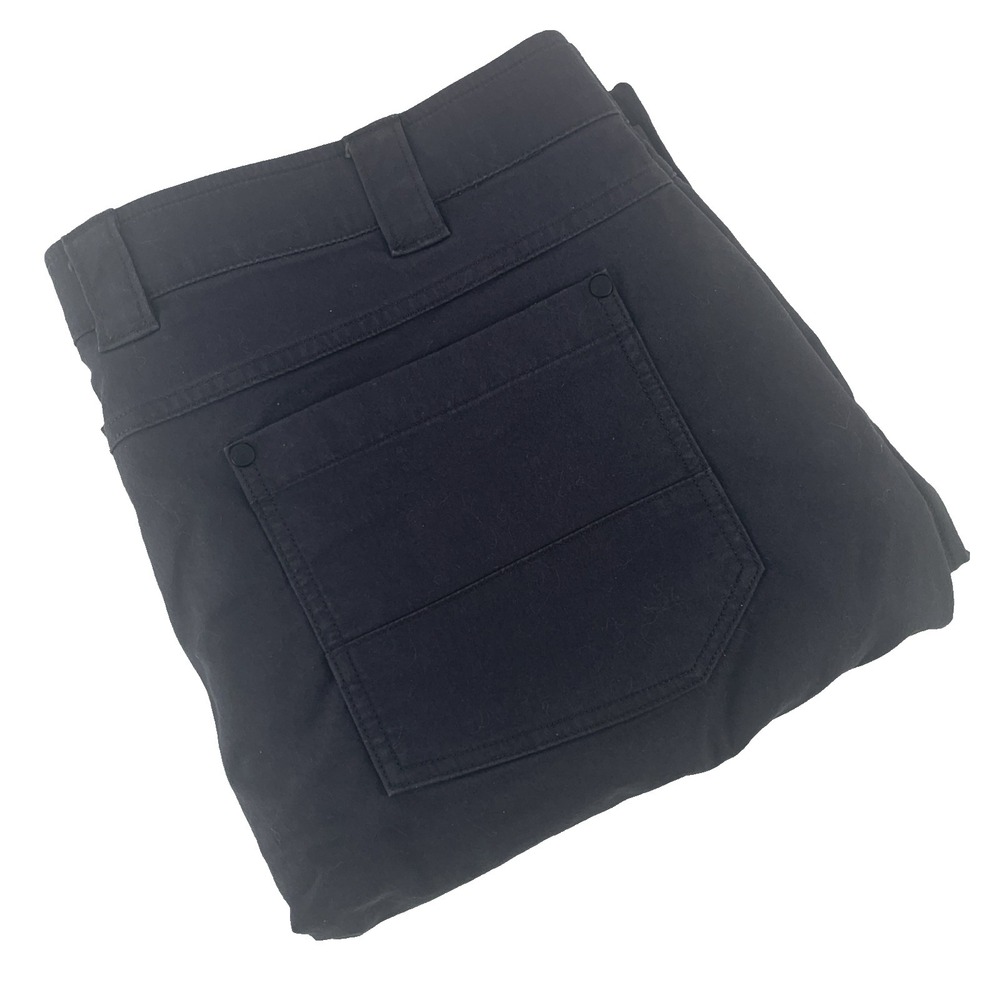 Alaskan Hardgear Duluth Trading Pants Mens 40X32 Black Relaxed Fit Stretch EUC